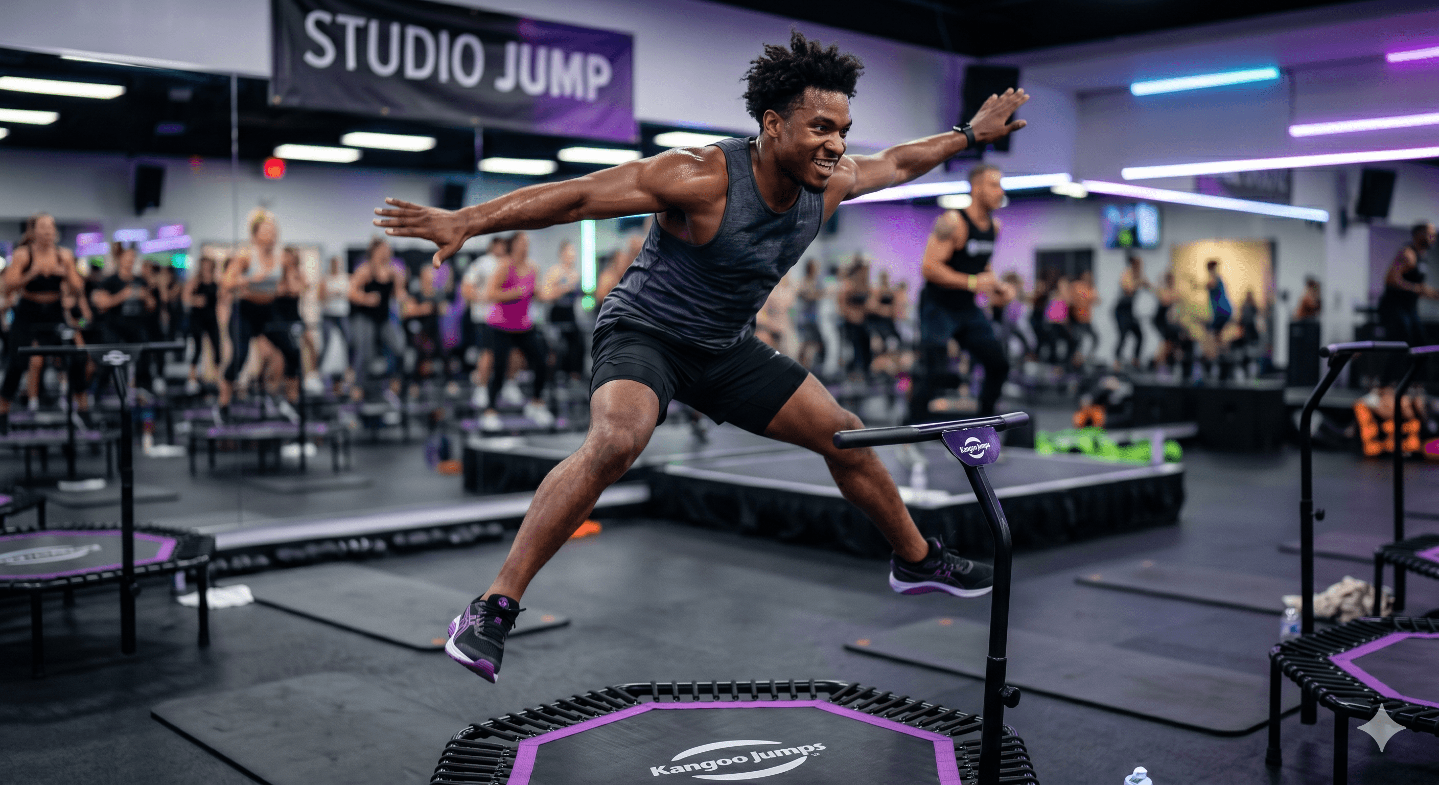 Aula de Jump Fitness